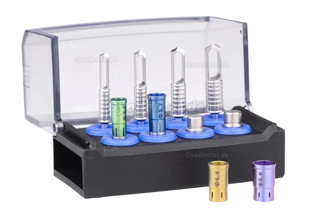 Dental Knochenf&auml;nger Set mit Trephine Bohrer Knochen Sammelkit